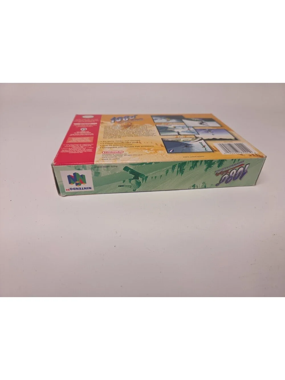1080 Snowboarding N64 Complete CIB GREAT Condition w/ Control Card